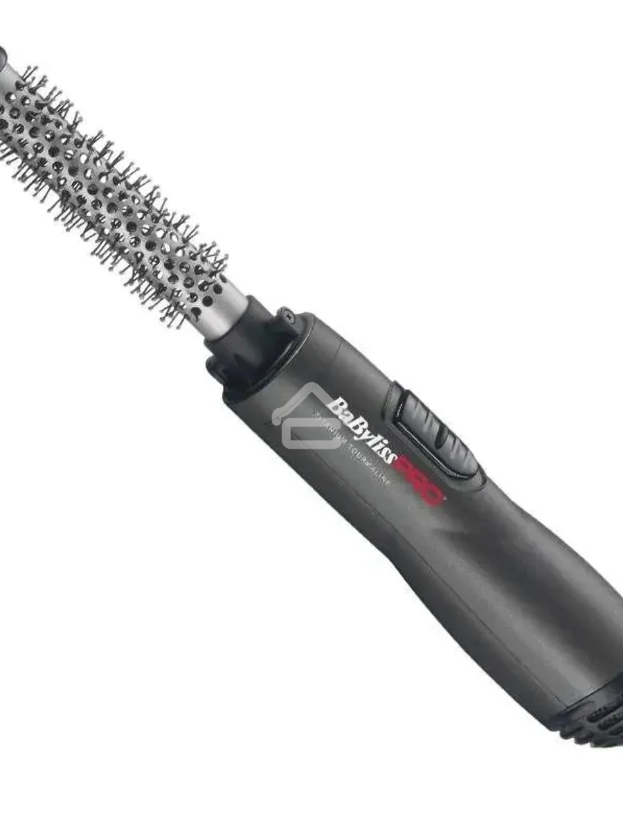 Фен-щетка BaByliss Pro Titanium Tourmaline, 700 Вт, 1 насадка (19 мм), черная