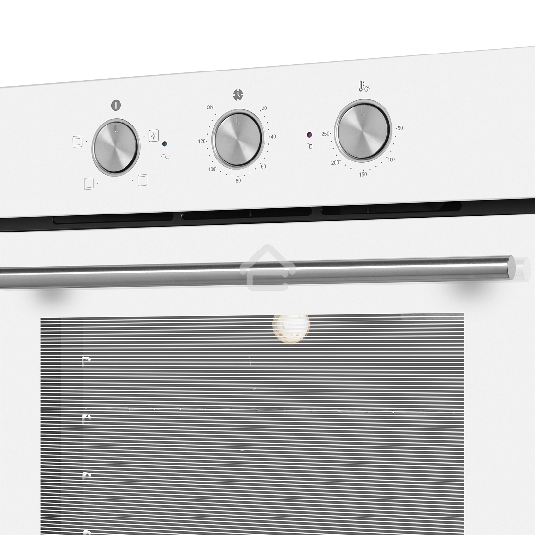 Духовой шкаф электрический HOMSair OES604WH белый