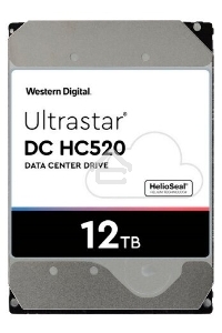 Жесткий диск Western Digital  Original SAS 3.0 12Tb HUH721212AL4204 Ultrastar DC HC520 4KN (7200rpm) 256Mb 3.5