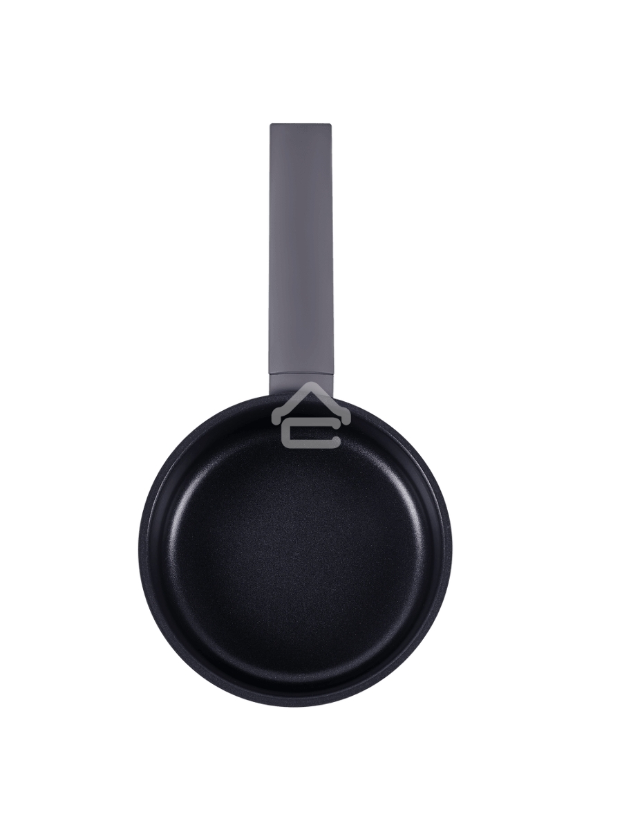 Ковш Maunfeld ASTRID MF16ASTR1SP из кованого алюминия со стеклянной крышкой, 16 см, 1,5 л