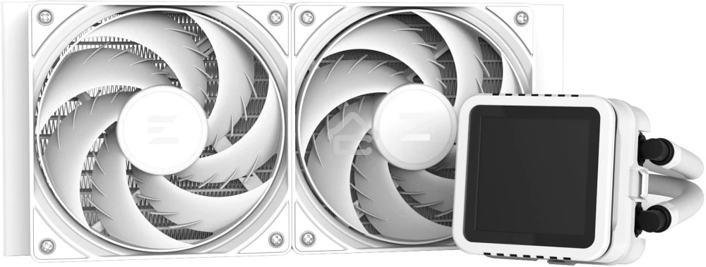 Система жидкостного охлаждения Zalman Alpha 2 A24 DS ARGB белый 120мм 2150rpm 28db 4-pin 320W
