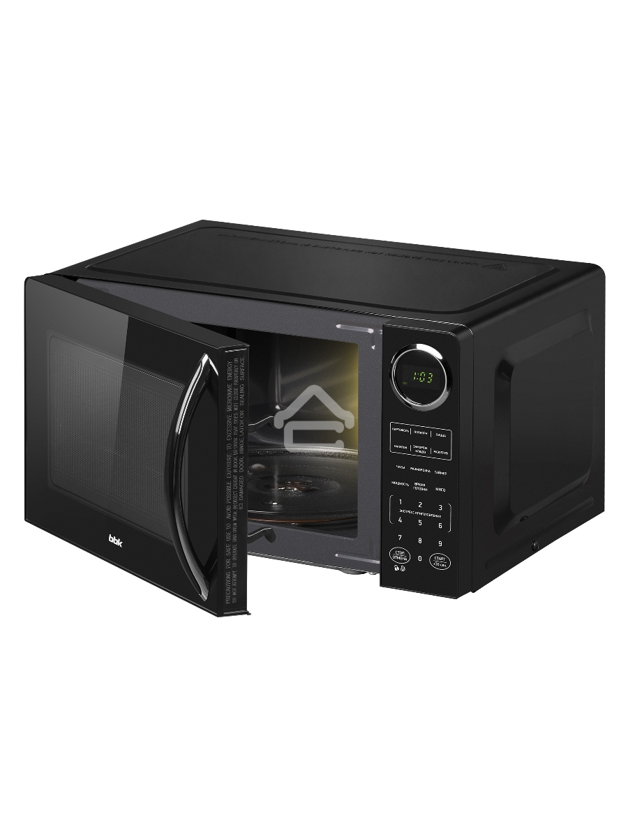 Микроволновая печь BBK 23MWS-907S/B (черный)