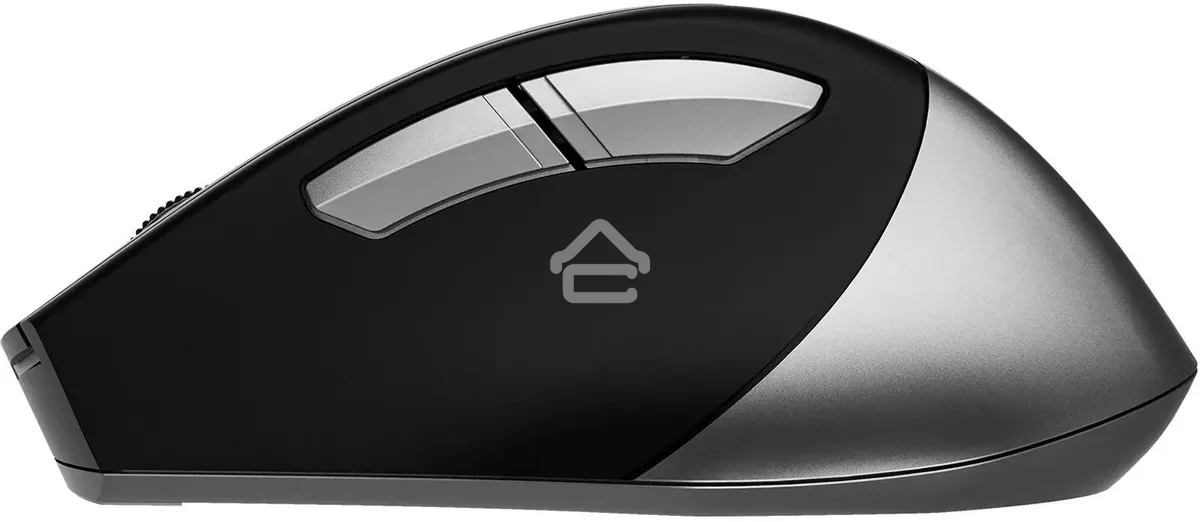 Мышь беспроводная A4Tech Fstyler FB35S серый/черный, 2000 dpi, радиоканал, Bluetooth, USB, кнопки - 5