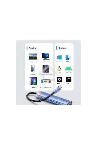 Мультифункциональный хаб Vention USB Type C 5 в 1