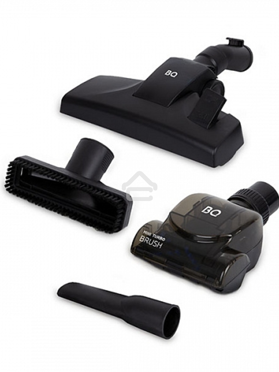 Пылесос BQ VC1606C серо-красный, 420/1600 Вт, уборка сухая, пылесборник контейнер 3 л