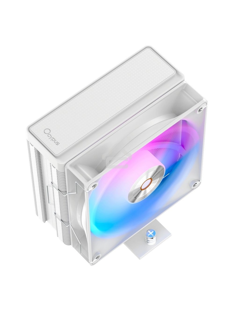 Кулер для процессора Cooler Ocypus Delta A40 WH ARGB белый 120мм алюминий+медь 2000rpm 29db 4-pin 220W 156мм