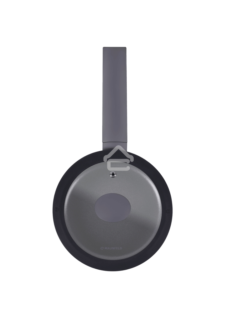 Ковш Maunfeld ASTRID MF16ASTR1SP из кованого алюминия со стеклянной крышкой, 16 см, 1,5 л