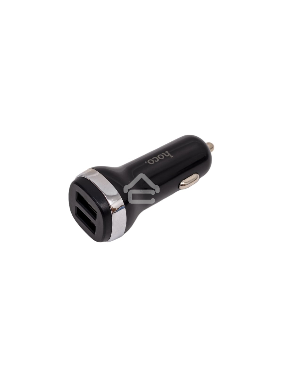 Автомобильная зарядка HOCO Z40 Superior, 2xUSB, 2.4A, черный