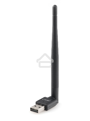 Сетевой адаптер WiFi Gembird 150 Мбит, USB, 802.11b/g/n