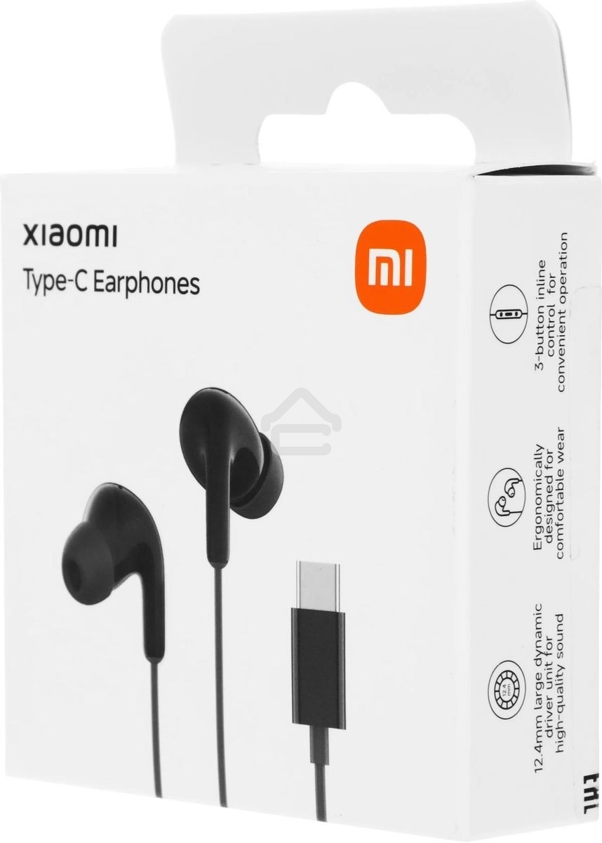 Наушники Xiaomi Type-C Earphones черный M2413E1