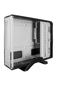 Компьютерный корпус Desktop ExeGate EX288781RUS MI-207U-350W-8 (miniITX/mATX, БП M350 с вент. 8см, 1*USB+1*USB3.0, аудио, черный)