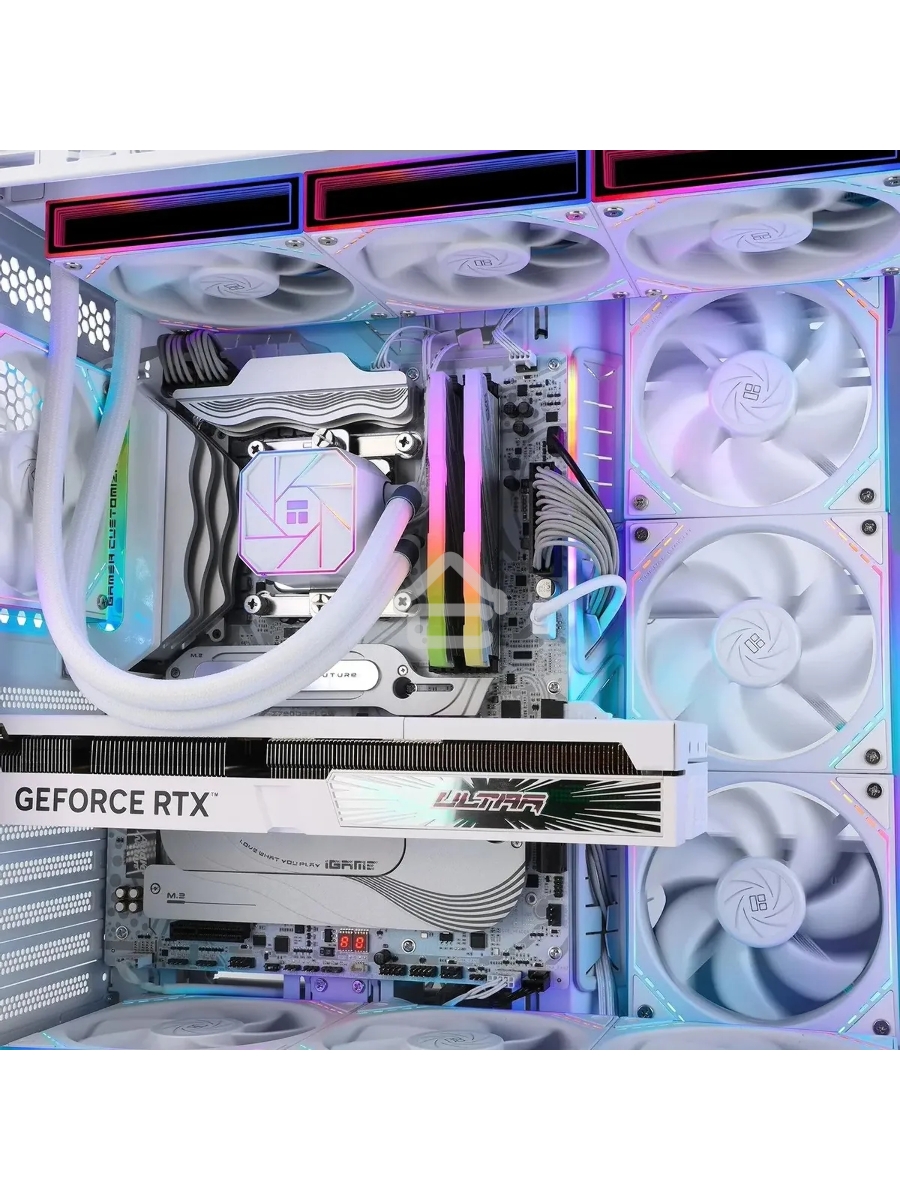 Вентилятор Thermalright TL-M12W ARGB белый 4-pin 23.2dB 175gr Ret