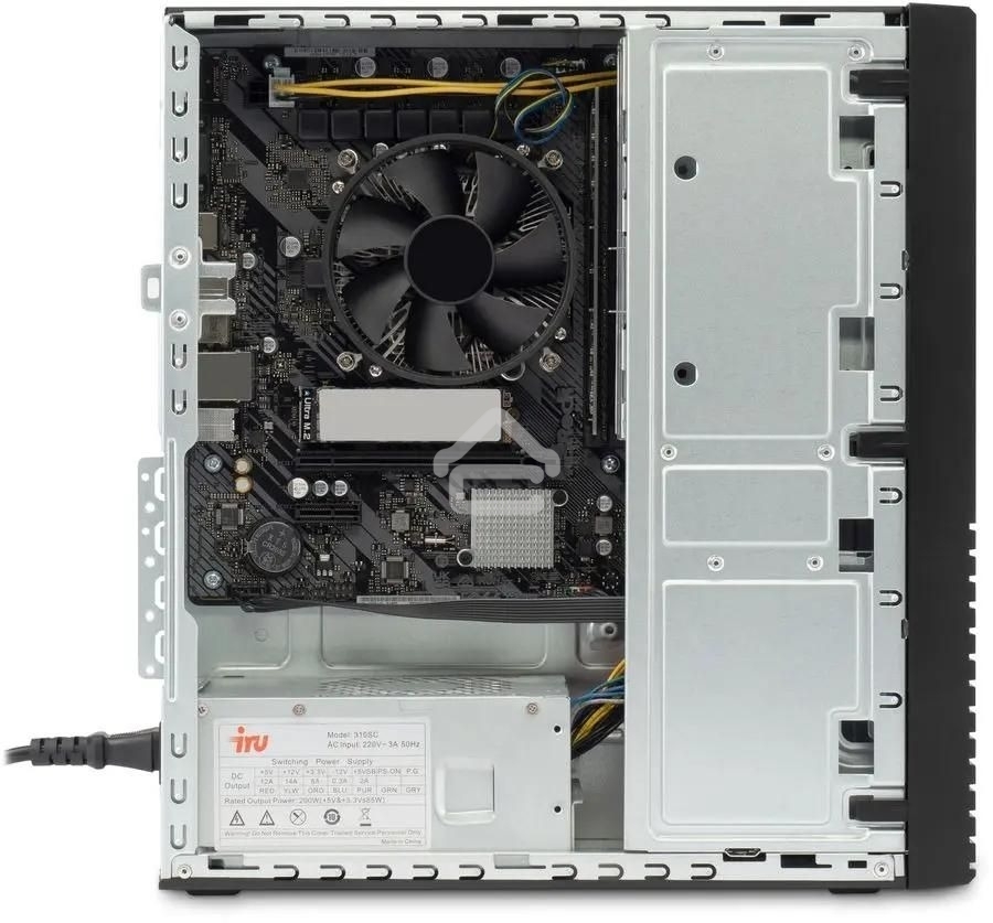 Компьютер IRU 310SC SFF Cel G6900 (3.4) 8Gb SSD 256Gb UHDG 710 Win 11Pro GbitEth 200W черный (2017897)