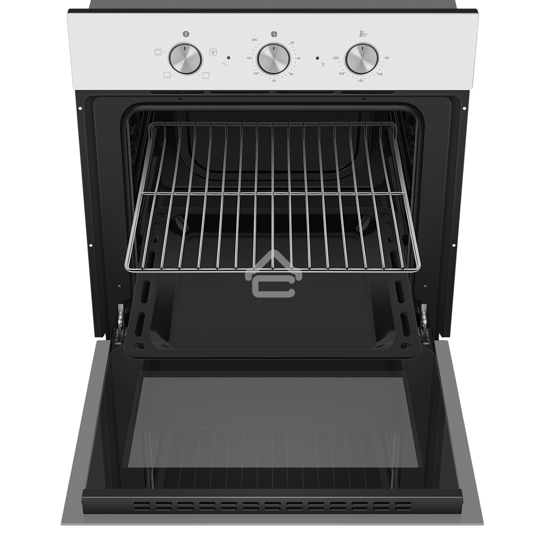 Духовой шкаф электрический HOMSair OES604WH белый