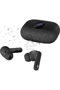 Беспроводные внутриканальные наушники с микрофоном Sven E-315B, черный (Bluetooth, TWS, ANC, ENC, APP)