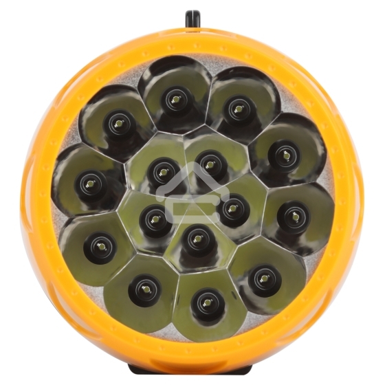 Фонарь светодиодный Трофи TSP10 кемпинговый походный ударопрочный, 2 режима, 15 LED, вилка для подзарядки