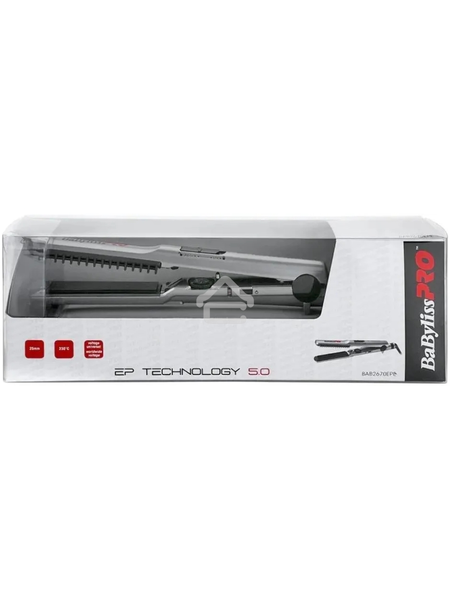Щипцы BaByliss Pro EP Techgnology, 25х90 мм, 40 Вт