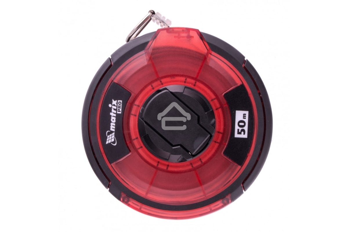 Рулетка геодезическая Matrix 50 м х 12,5 мм, закр. корп., стальная лента, односторон. шкала, PRO