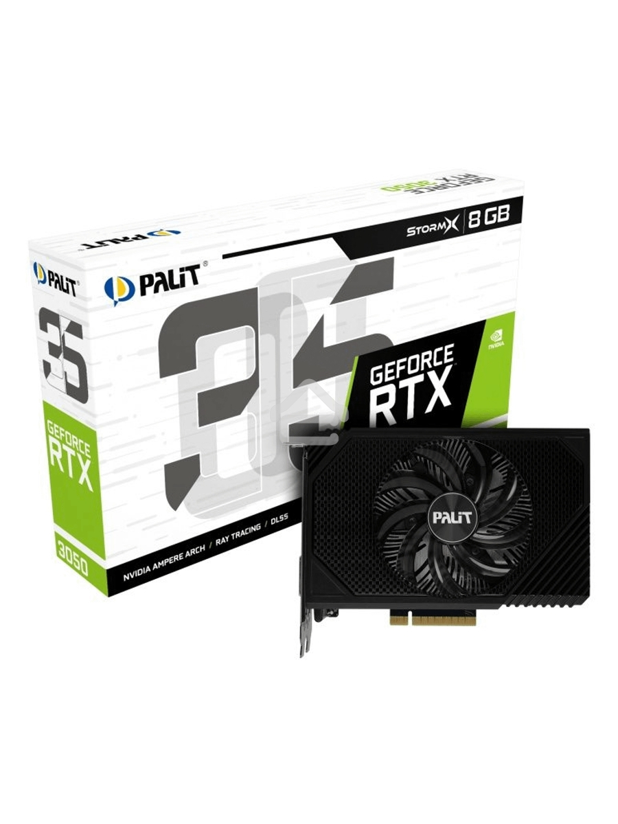 Видеокарта PALIT PA-RTX3050 STORMX 8GB V1  PCIE16  RTX3050 8GB