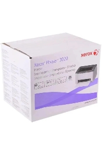 Принтер лазерный Xerox Phaser 3020 (P3020BI#), A4, ч/б, печ. до 20 стр/мин., 1200 x 1200 dpi, USB, Wi-Fi