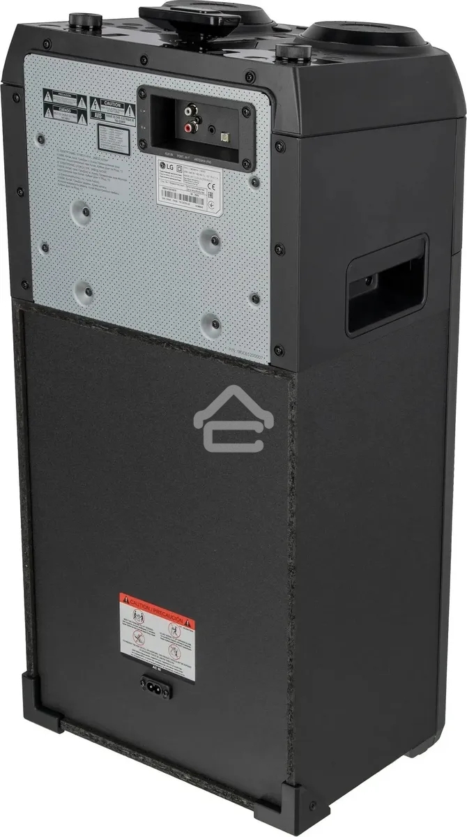 Мини-система LG OK65 X-BOOM -переноснаяс поддержкой караоке! Мощность 500Вт RMS, Bluetooth v.4.0/ / x2 USB / Аудио вход (3.5мм), х2 микр