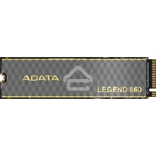 Накопитель SSD ADATA LEGEND 860, 1Tb, PCIe 4.0 x4, 2280, NVMe, R/W 6000/4000, с радиатором