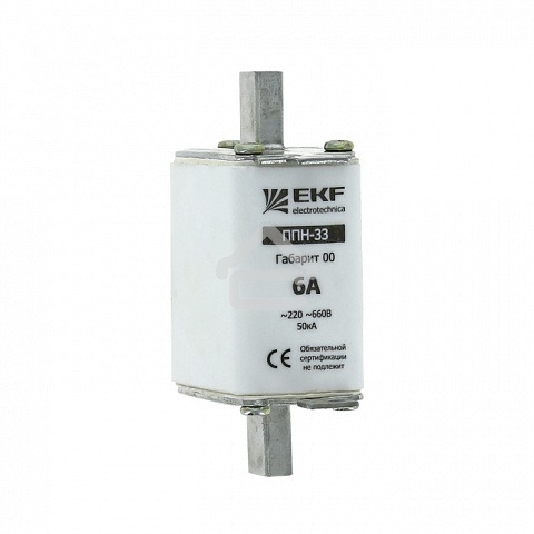 Вставка плавкая ППН-33 32А габарит 00 EKF fus-33/160/32