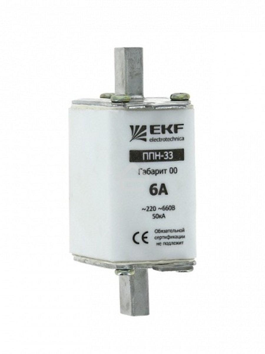 Вставка плавкая ППН-33 32А габарит 00 EKF fus-33/160/32