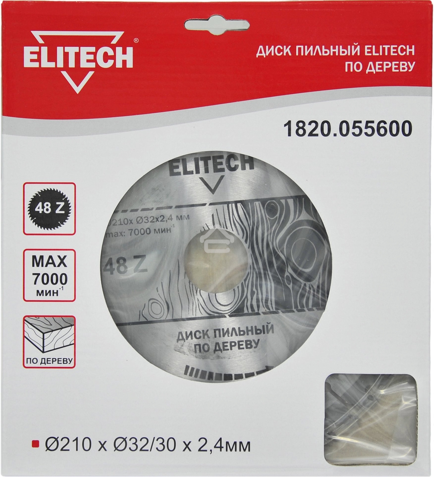 Диск пильный Elitech 1820.055600
