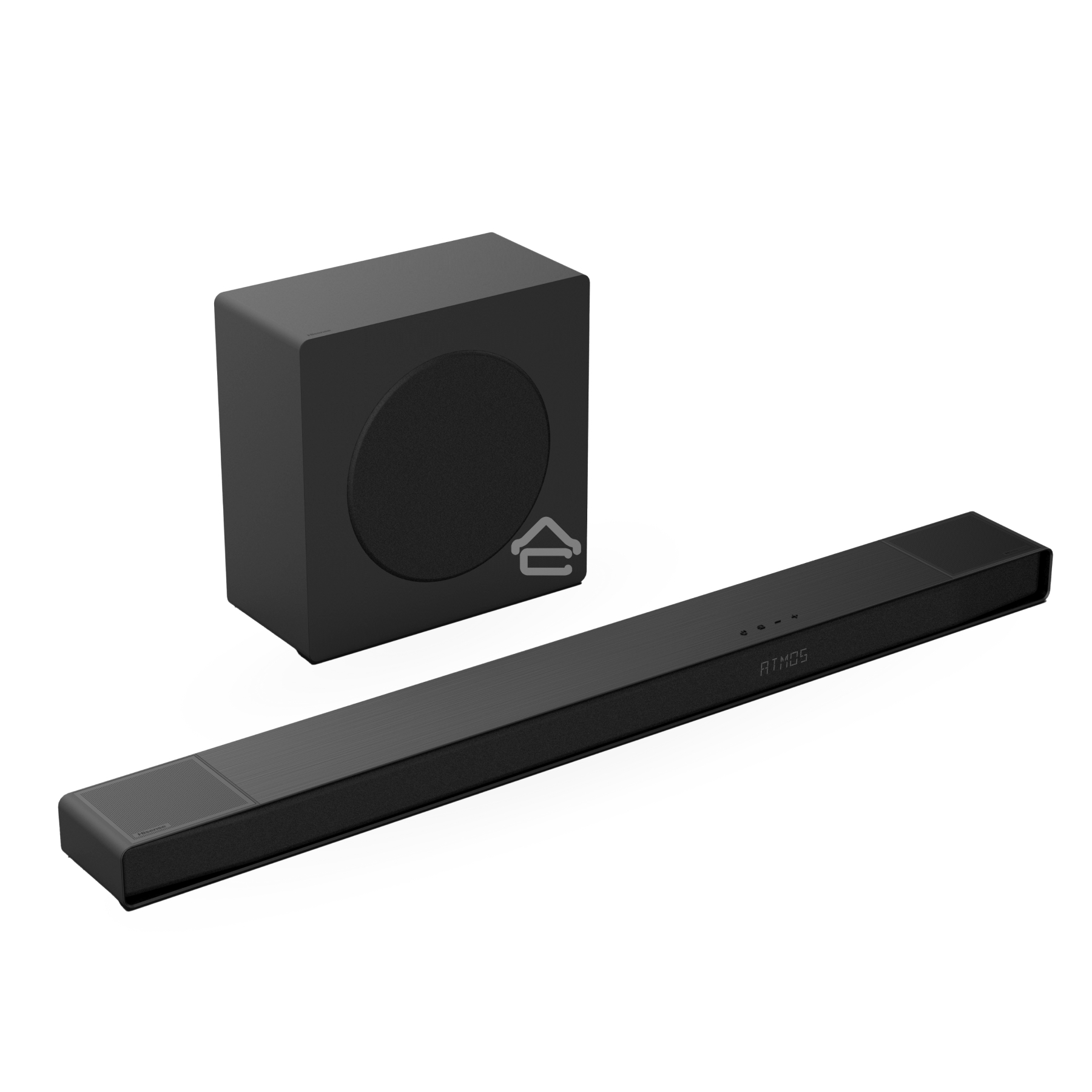 Саундбар Hisense AX3120Q 3.1.2 440Вт черный