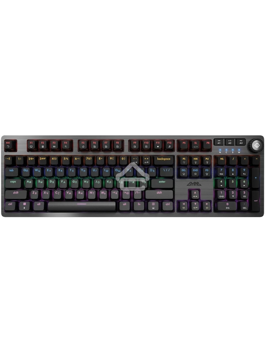 Клавиатура GMNG GG-KB790X (1913918) проводная, USB, черный/серый