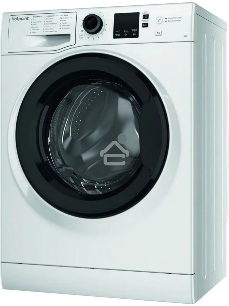 Стиральная машина Hotpoint NSS 6015 K RU белый, загр. фронтальная макс.: 6 кг 1000 об/мин класс: А