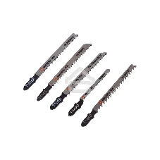 Набор пилок для лобзика по дереву 5шт Вихрь