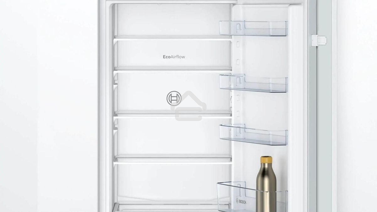 Встраиваемый холодильник Bosch Serie 2 KIV87NSE0 белый, 2-хкамерн., 200/70 л., морозилка снизу, капельное размораживание