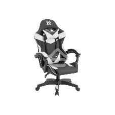 Кресло игровое Defender URANA черный/белый 64058