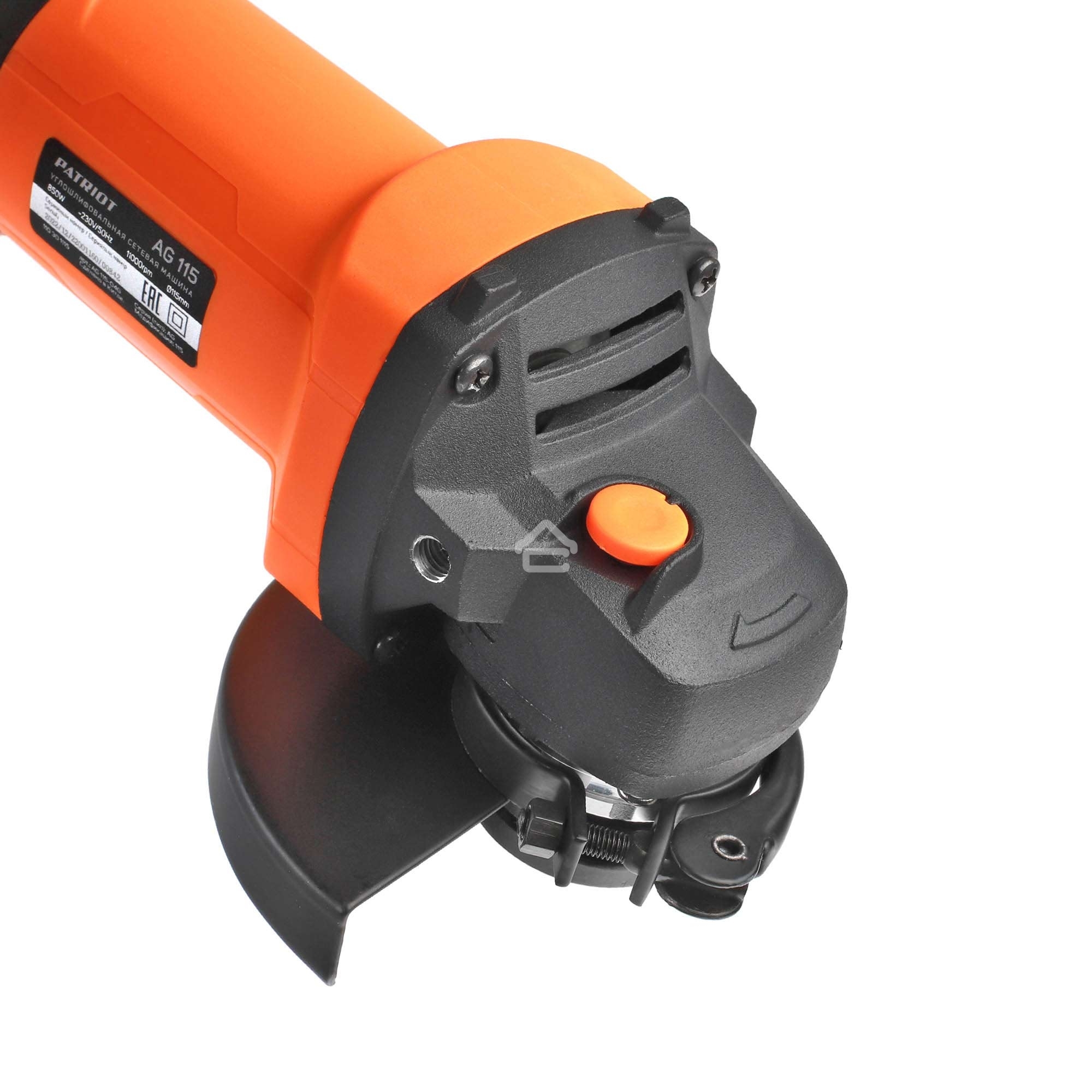 Угловая шлифовальная машина (УШМ) PATRIOT AG 115, тонкий корпус, пылезащищенная. 850Вт, Диск 115 мм