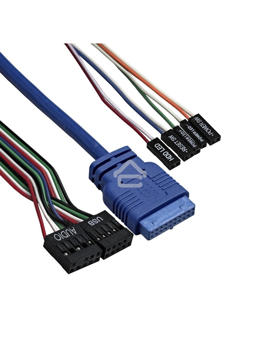 Компьютерный корпус Desktop ExeGate EX288781RUS MI-207U-350W-8 (miniITX/mATX, БП M350 с вент. 8см, 1*USB+1*USB3.0, аудио, черный)
