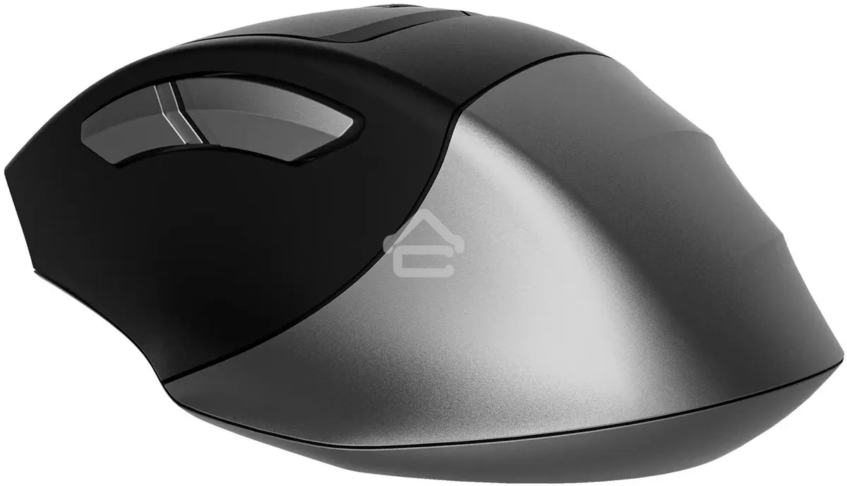 Мышь беспроводная A4Tech Fstyler FB35S серый/черный, 2000 dpi, радиоканал, Bluetooth, USB, кнопки - 5