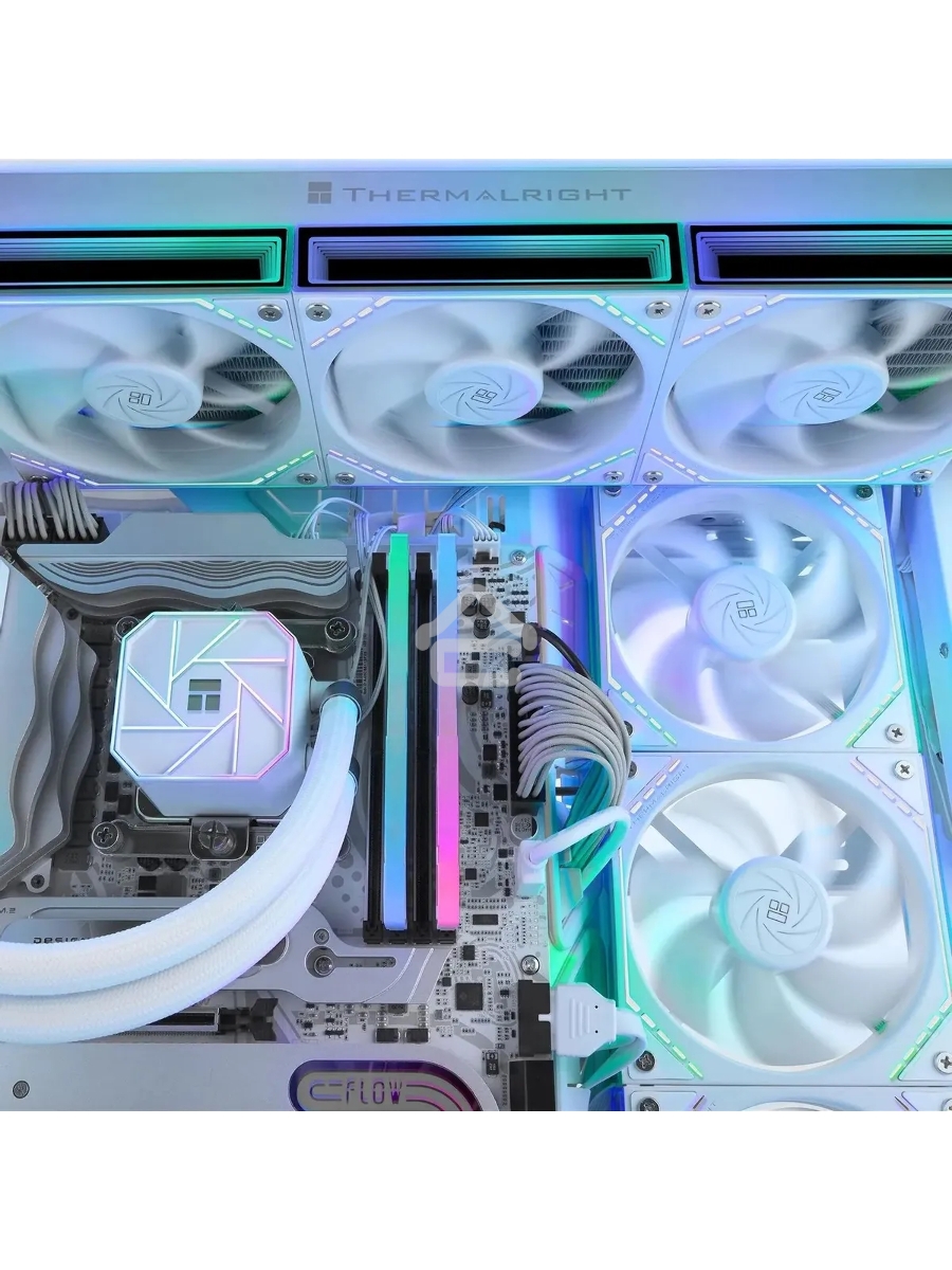 Вентилятор Thermalright TL-M12W ARGB белый 4-pin 23.2dB 175gr Ret