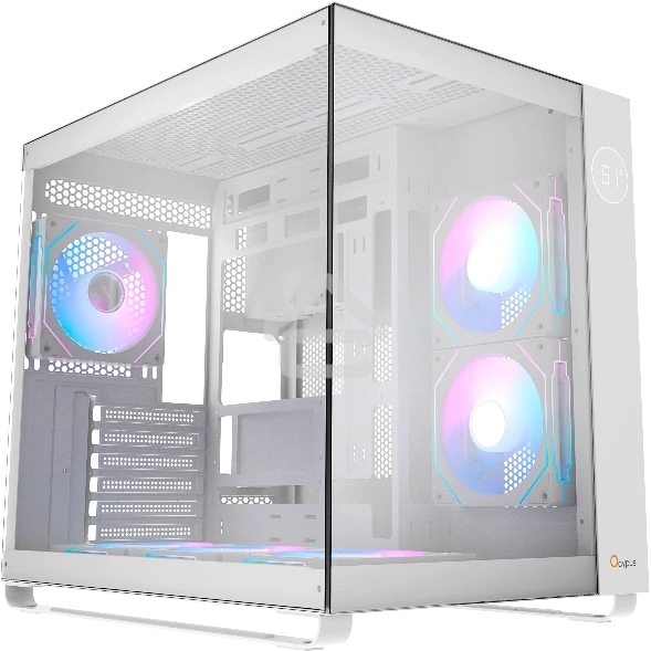 Компьютерный корпус Ocypus Iota C70 WH ARGb ATX/win/белый/6 ARGb fans/no PSU/Tempered Glass