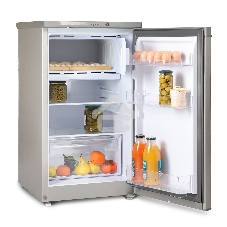 Холодильник Бирюса M408 металлик однокамерный 88/27л морозилка сверху