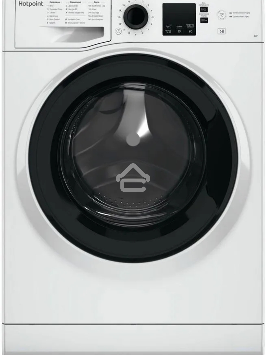 Стиральная машина Hotpoint NSS 6015 K RU белый, загр. фронтальная макс.: 6 кг 1000 об/мин класс: А