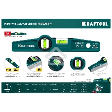Магнитный литой уровень KRAFTOOL 600 мм PROCAST-M