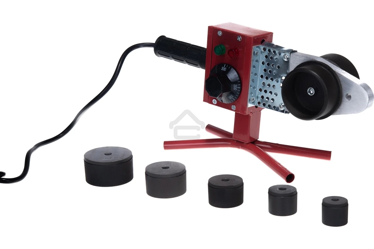 Аппарат для сварки пластиковых труб KRONWERK 94214 800Вт 300 °c 20-25-32-40-50-63мм мет.кейс