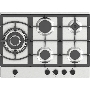 Газовая варочная панель Zigmund & Shtain G 14.7 S независимая, нержавеющая сталь