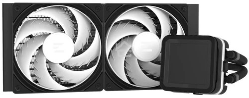 Система жидкостного охлаждения Zalman Alpha2 A24 DS ARGB черная 120мм алюминий+медь 2000rpm 29.7db 4-pin 320W
