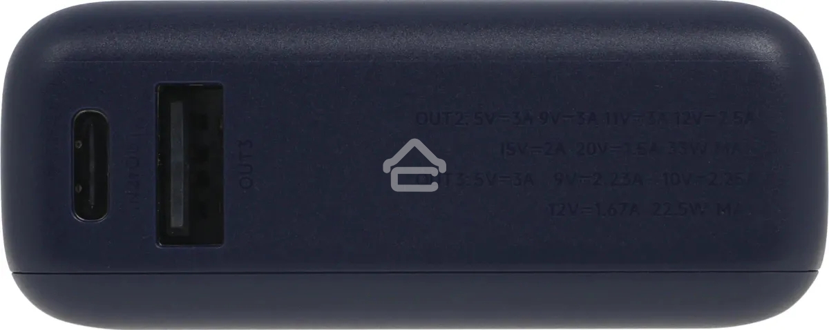 Портативный аккумулятор Xiaomi BHR9341GL 10000mAh PD 33W 3A USB-A/USB-C синий