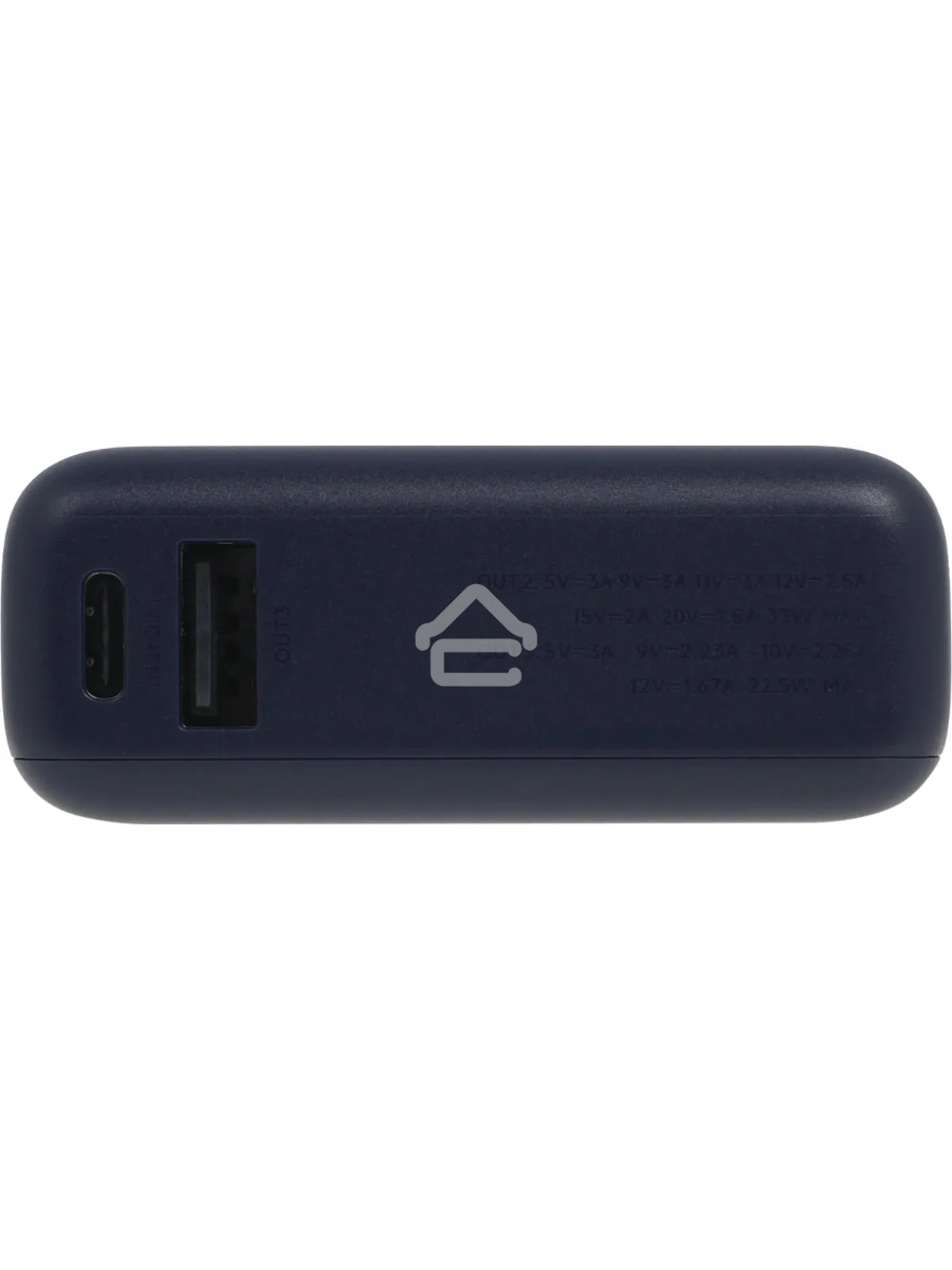 Мобильный аккумулятор Xiaomi BHR9341GL 10000mAh PD 33W 3A USB-A/USB-C синий