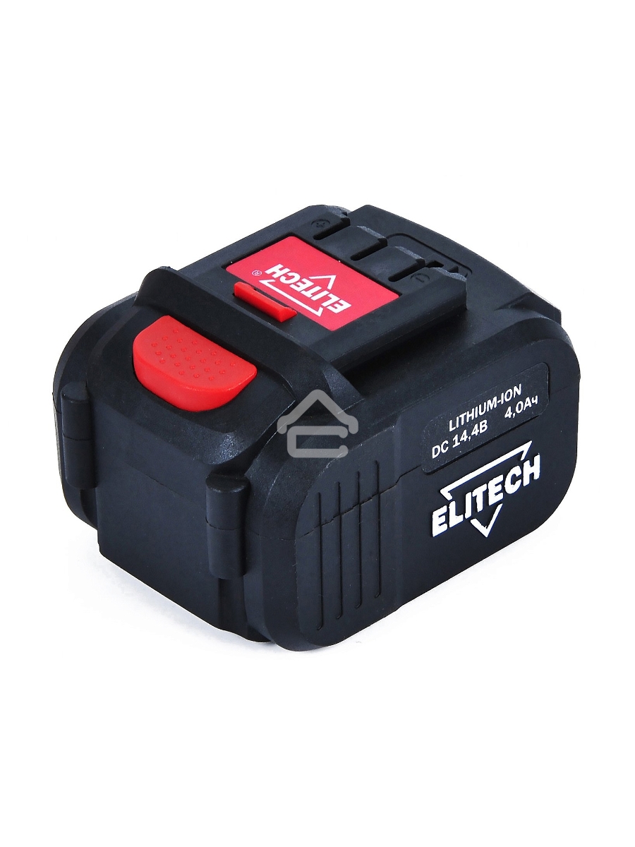Аккумулятор ELITECH 1820.06750014.4В 4.0Ач Li-ion для ДА 14СЛК слайдер