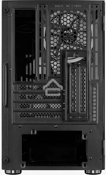 Компьютерный корпус Aerocool / Formula Atomic V1 без БП, mATX, боковое окно (закаленное стекло), черный